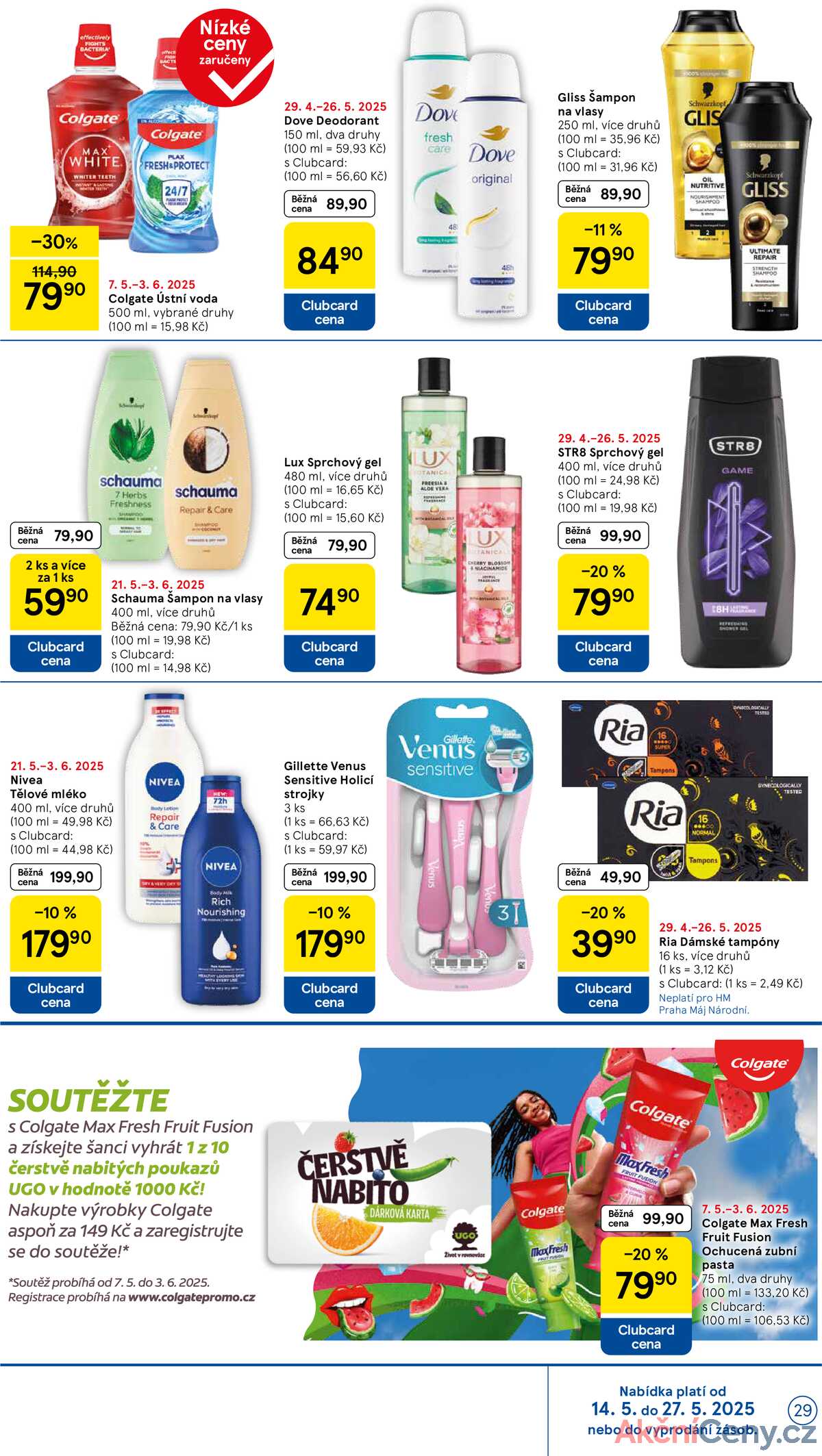 Tesco malé hypermarkety od 21.5. do 27.5.2025 strana 29