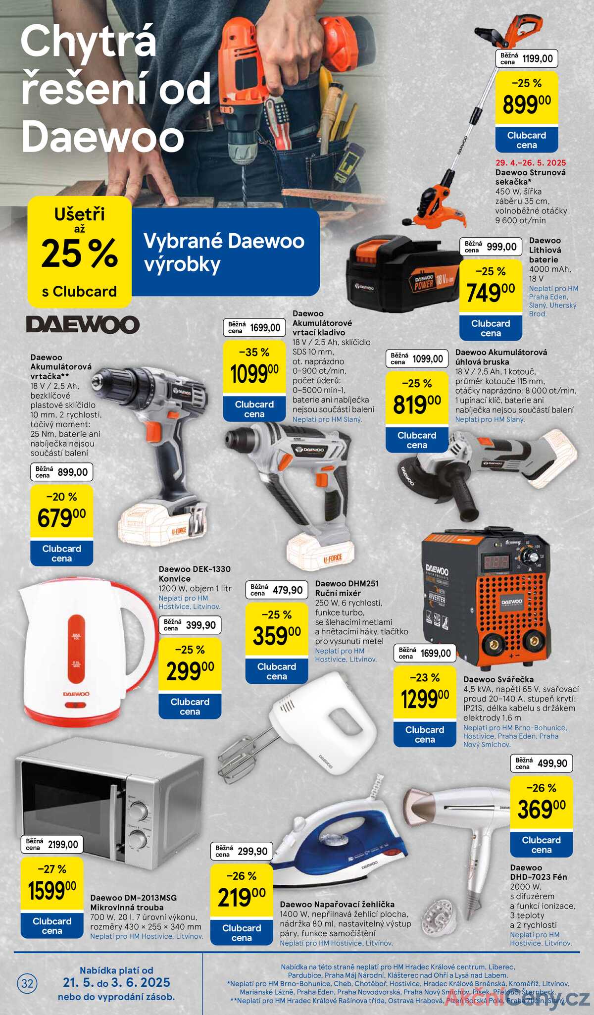 Tesco malé hypermarkety od 21.5. do 27.5.2025 strana 32