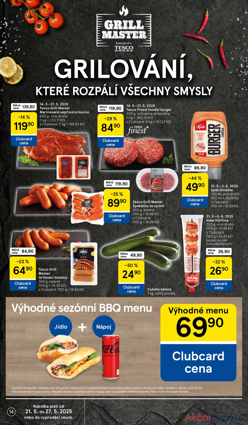 Leták Tesco - Tesco malé hypermarkety od 21.5. do 27.5.2025 - strana 14 Leták Tesco - Tesco malé hypermarkety od 21.5. do 27.5.2025 - strana 14