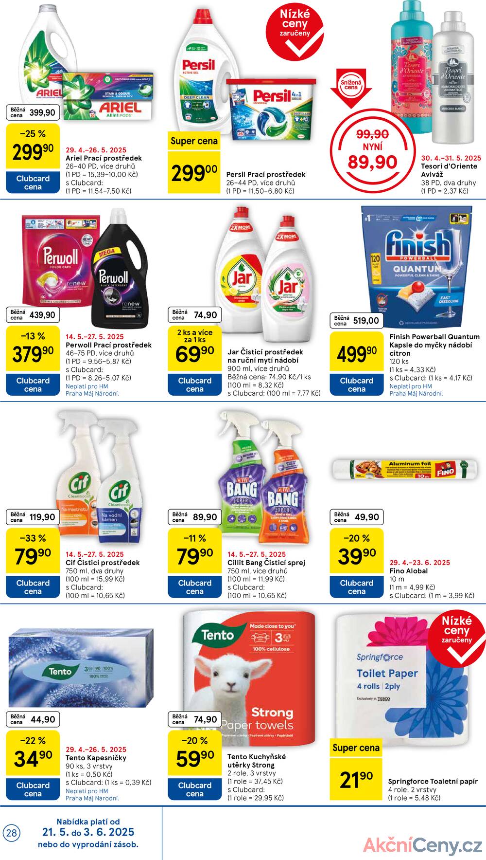 Leták Tesco - Tesco malé hypermarkety od 21.5. do 27.5.2025 - strana 28 Leták Tesco - Tesco malé hypermarkety od 21.5. do 27.5.2025 - strana 28