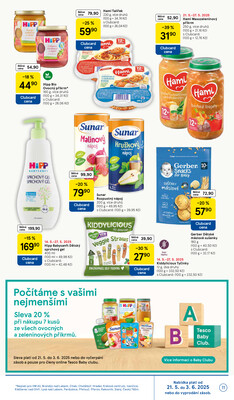 Tesco malé hypermarkety od 21.5. do 27.5.2025