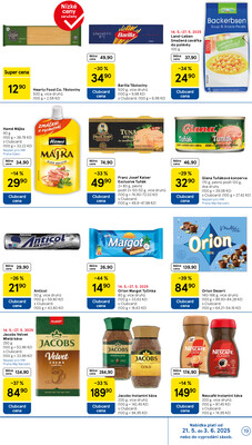 Tesco malé hypermarkety od 21.5. do 27.5.2025
