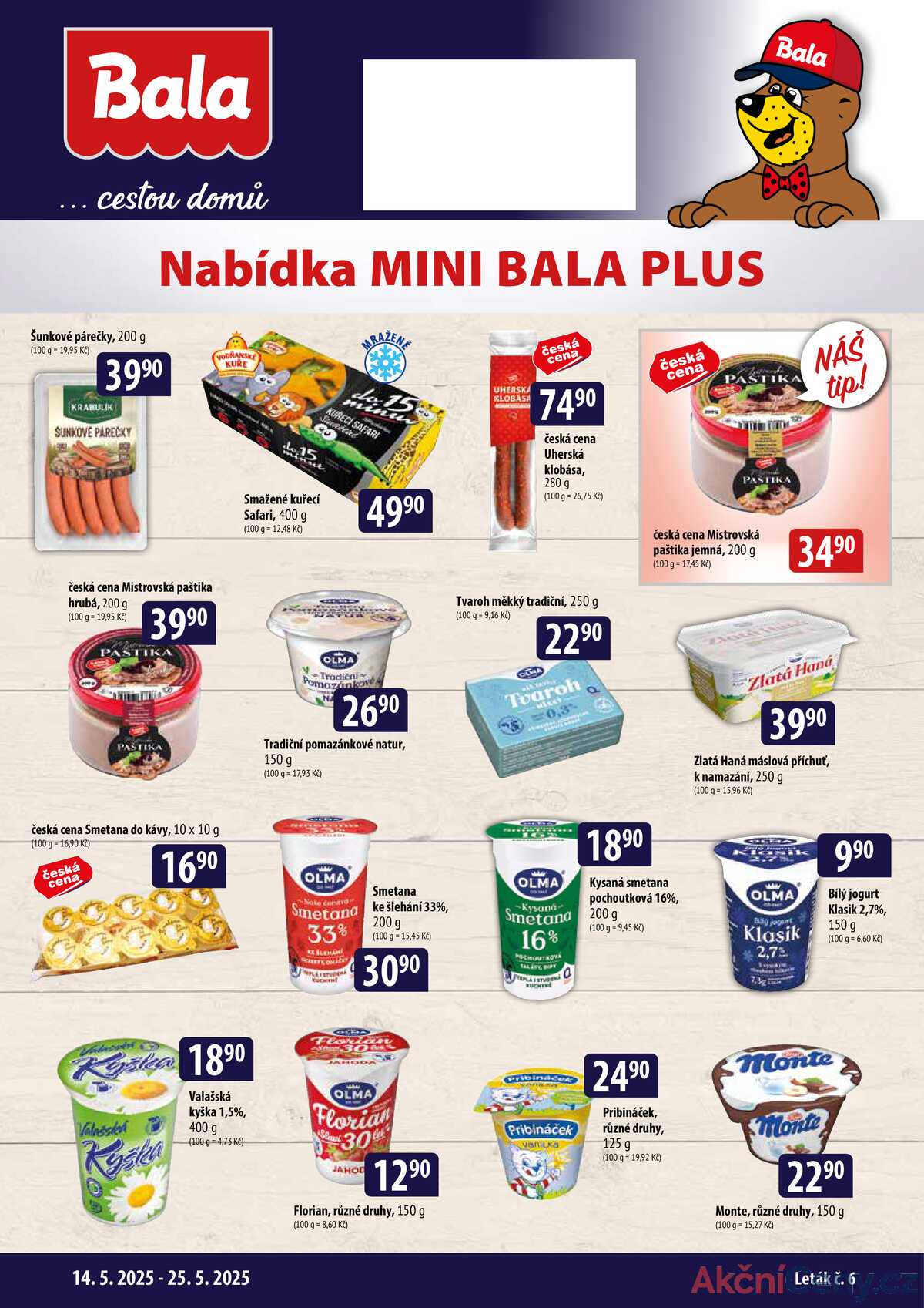 Bala Malý leták do 26.5. strana 1