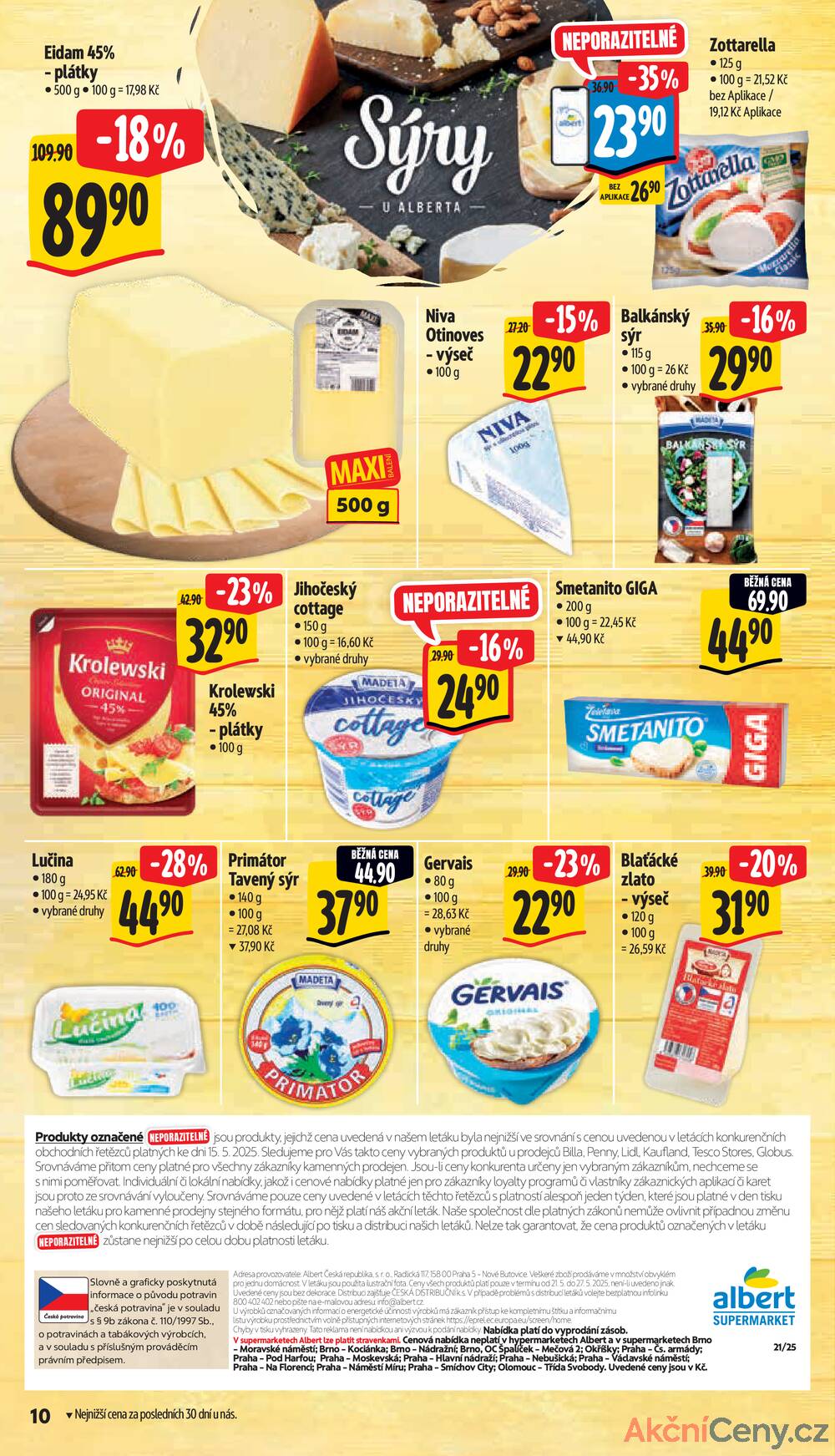 Leták Albert - Albert Supermarket od 21.5. do 27.5.2025 - strana 12