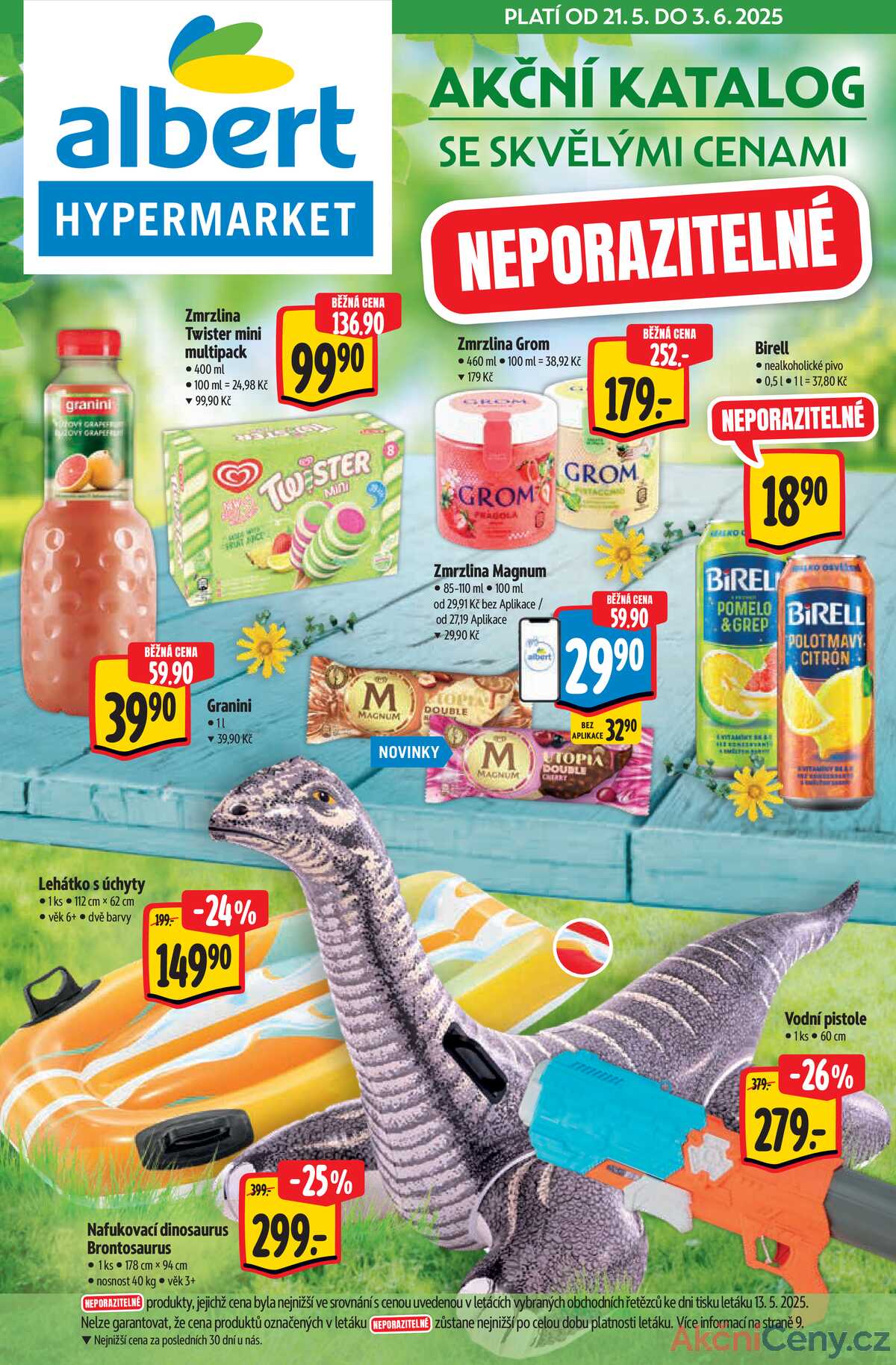 Albert  Hypermarket katalog Léto od 21.5. do 3.6.2025 strana 1