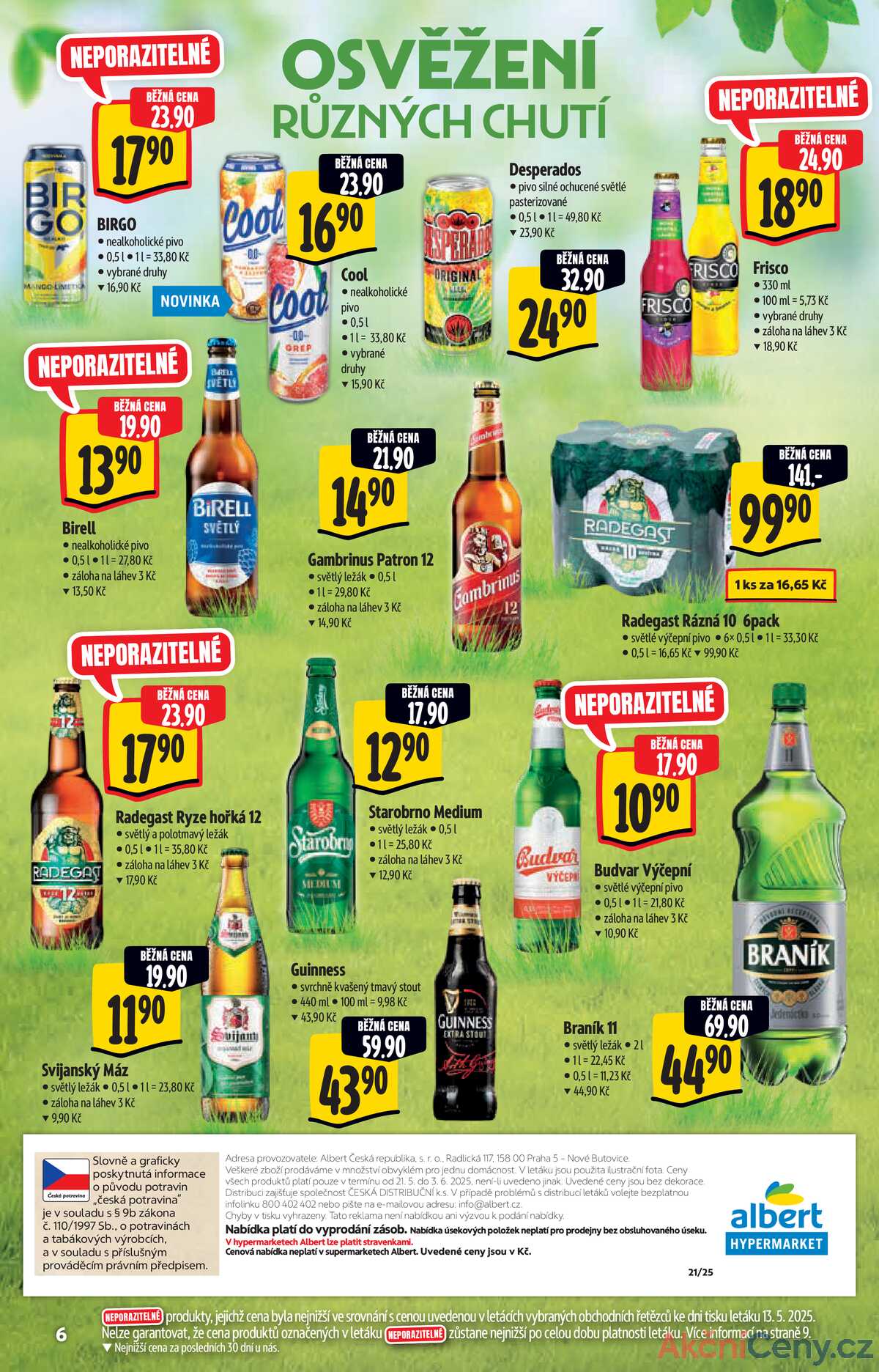 Albert  Hypermarket katalog Léto od 21.5. do 3.6.2025 strana 6