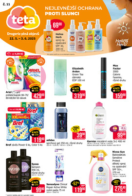 Teta drogerie  od 22.5. do 3.6.2025