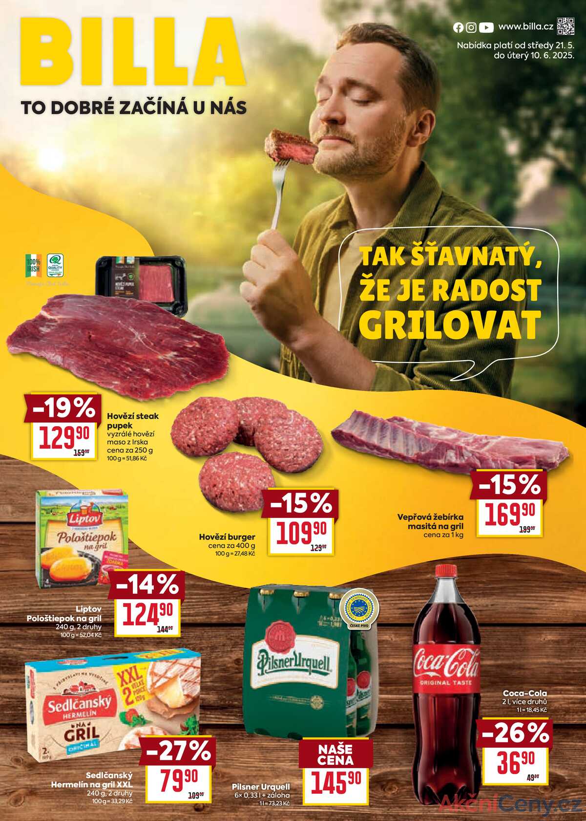 Billa katalog Gril od 21.5. do 10.6.2025 strana 1