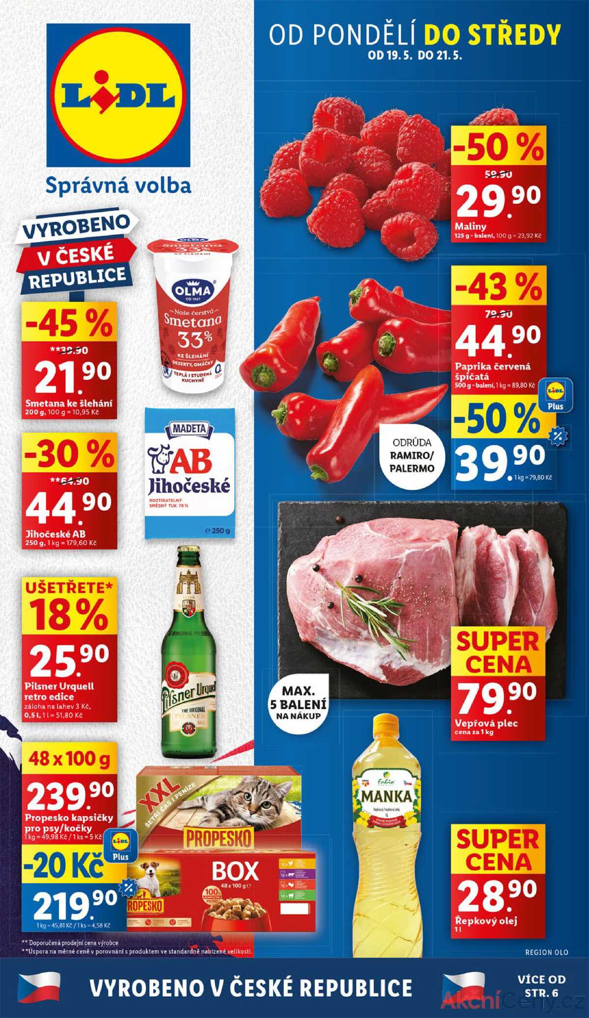 Lidl od 19.5. do 25.5.2025 strana 1