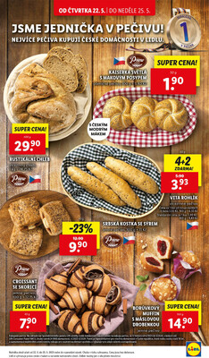 Lidl Čtvrtek od 22.5. do 25.5.2025