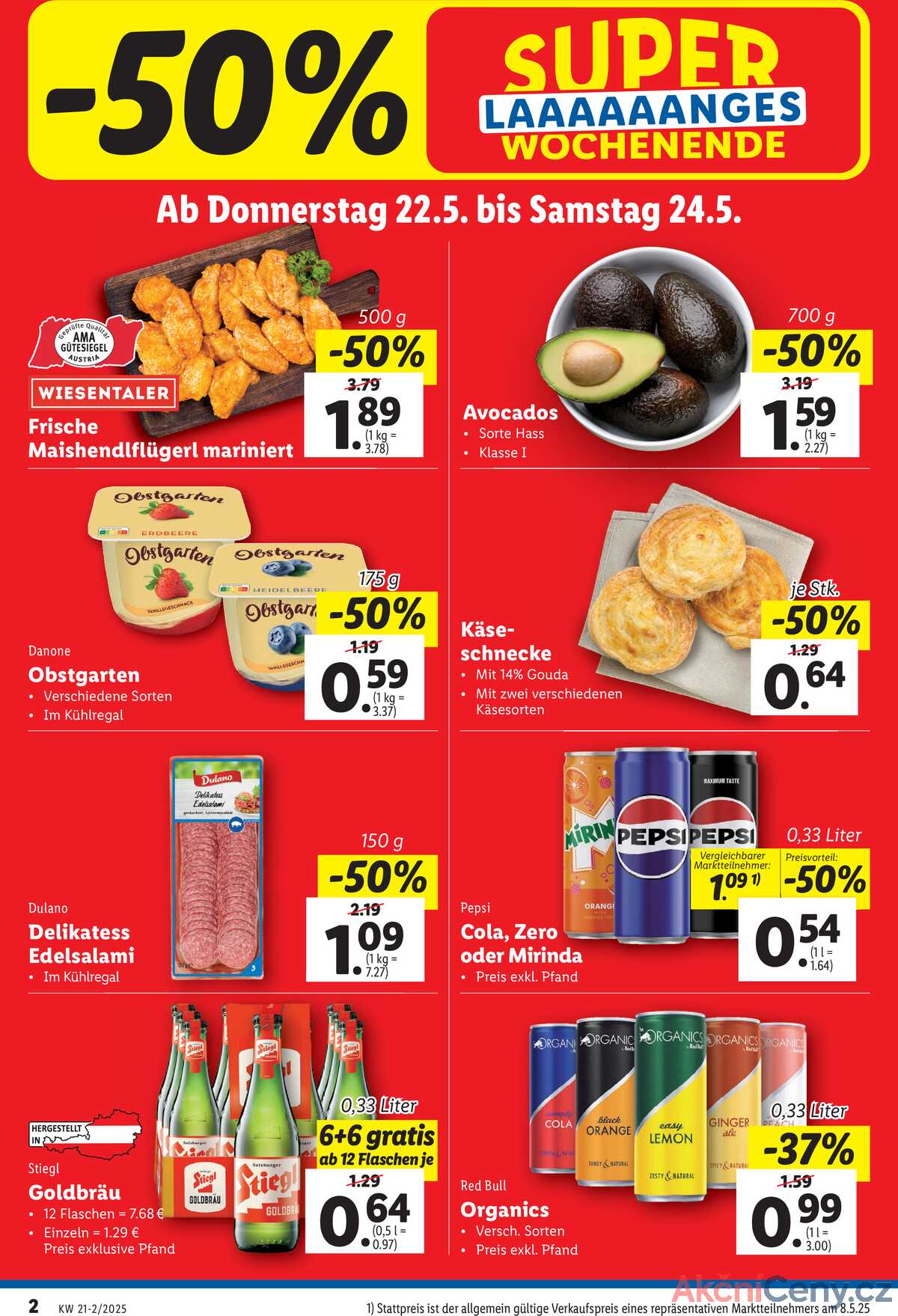Leták Lidl Rakousko 22.5.-27.5.2025 strana 4