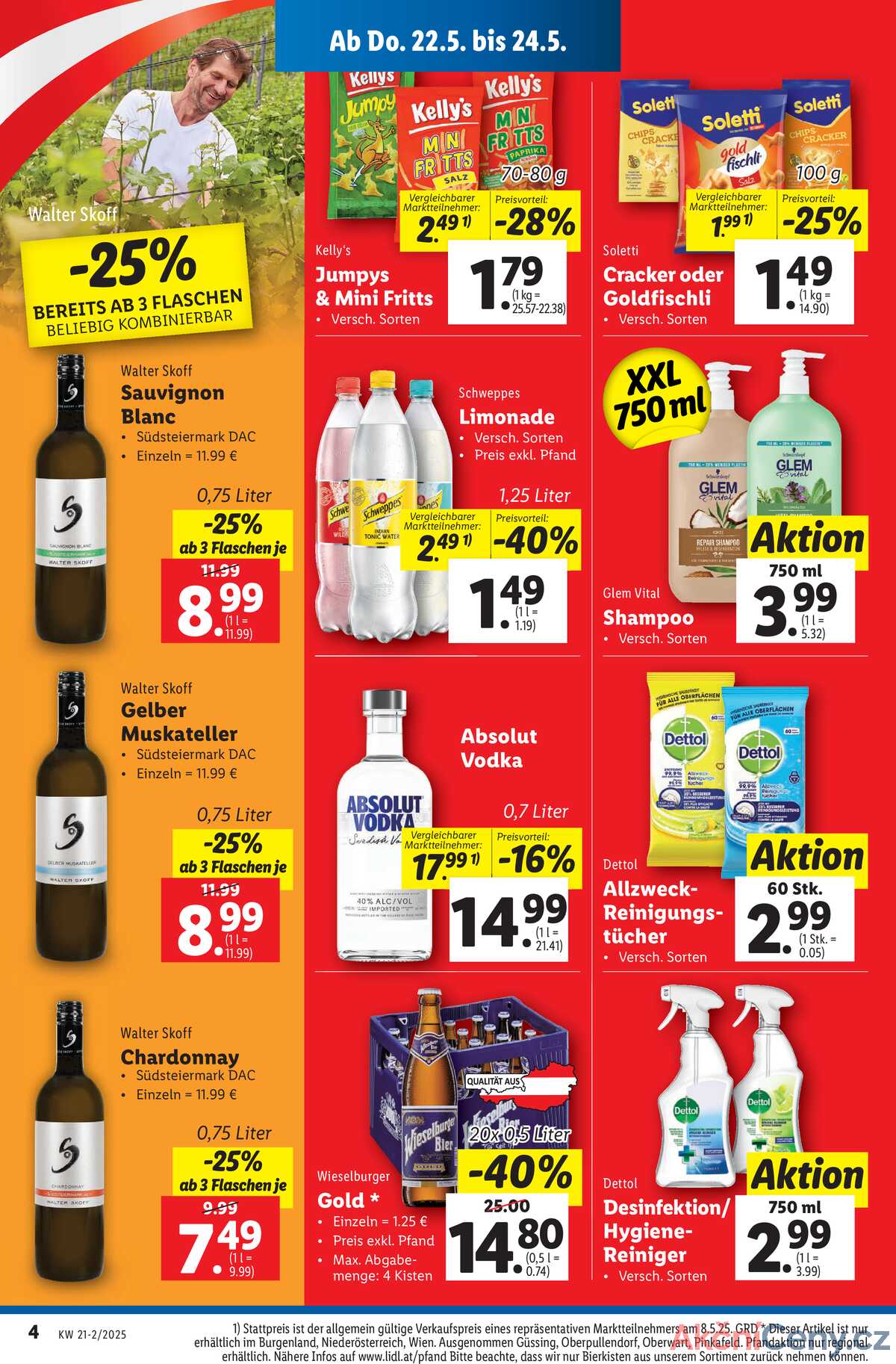 Leták Lidl Rakousko 22.5.-27.5.2025 strana 6