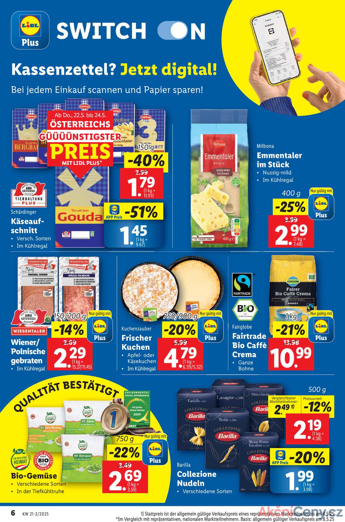 Leták Lidl Rakousko 22.5.-27.5.2025 strana 8