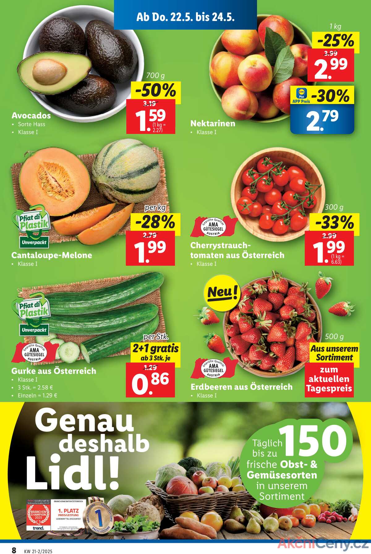 Leták Lidl Rakousko 22.5.-27.5.2025 strana 10