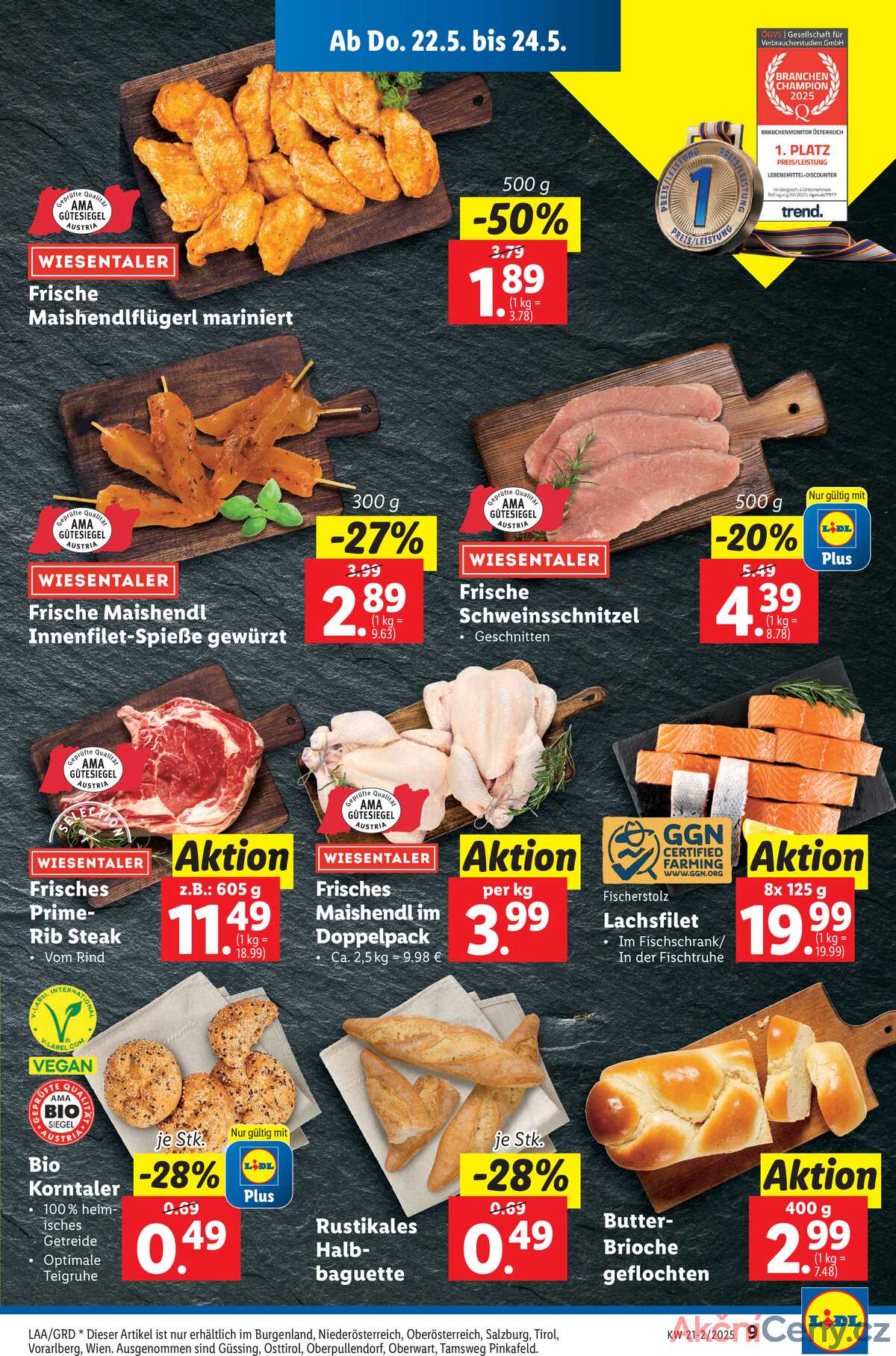 Leták Lidl Rakousko 22.5.-27.5.2025 strana 11