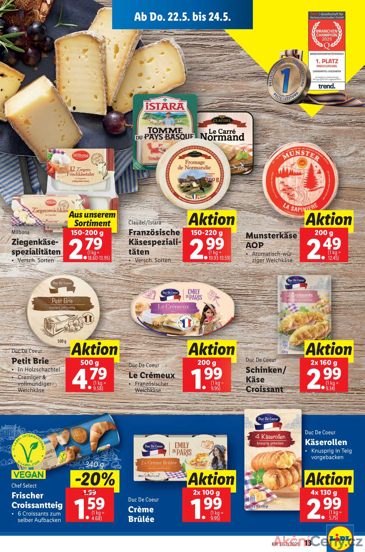 Leták Lidl Rakousko 22.5.-27.5.2025 strana 15