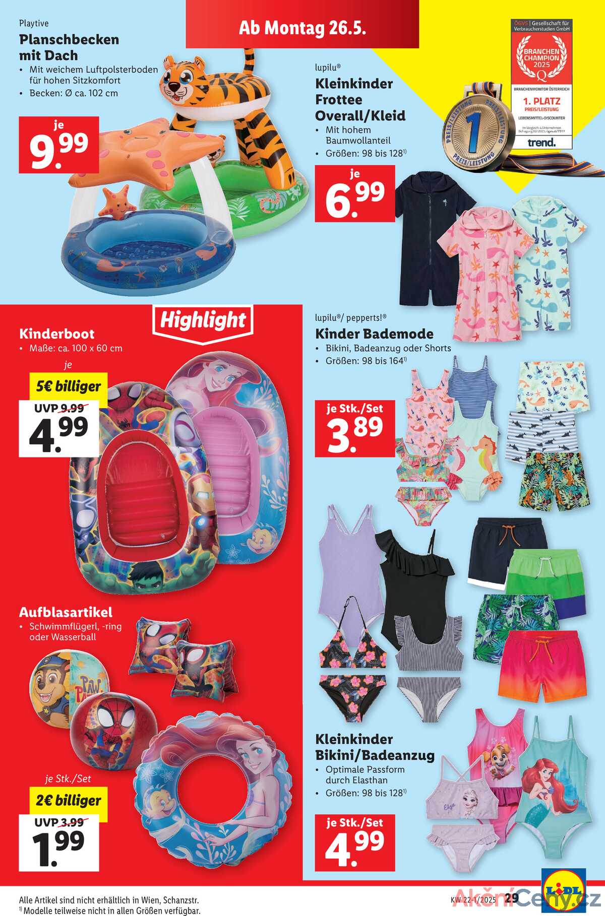 Leták Lidl Rakousko 22.5.-27.5.2025 strana 31