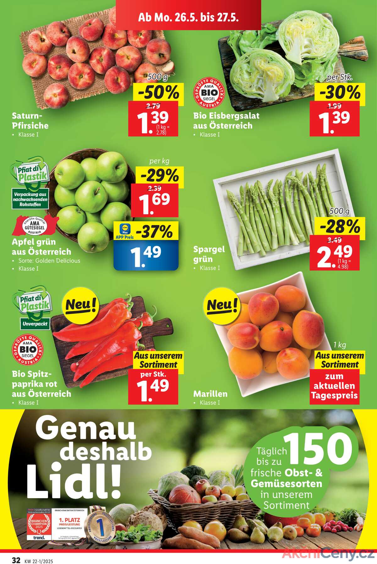 Leták Lidl Rakousko 22.5.-27.5.2025 strana 36