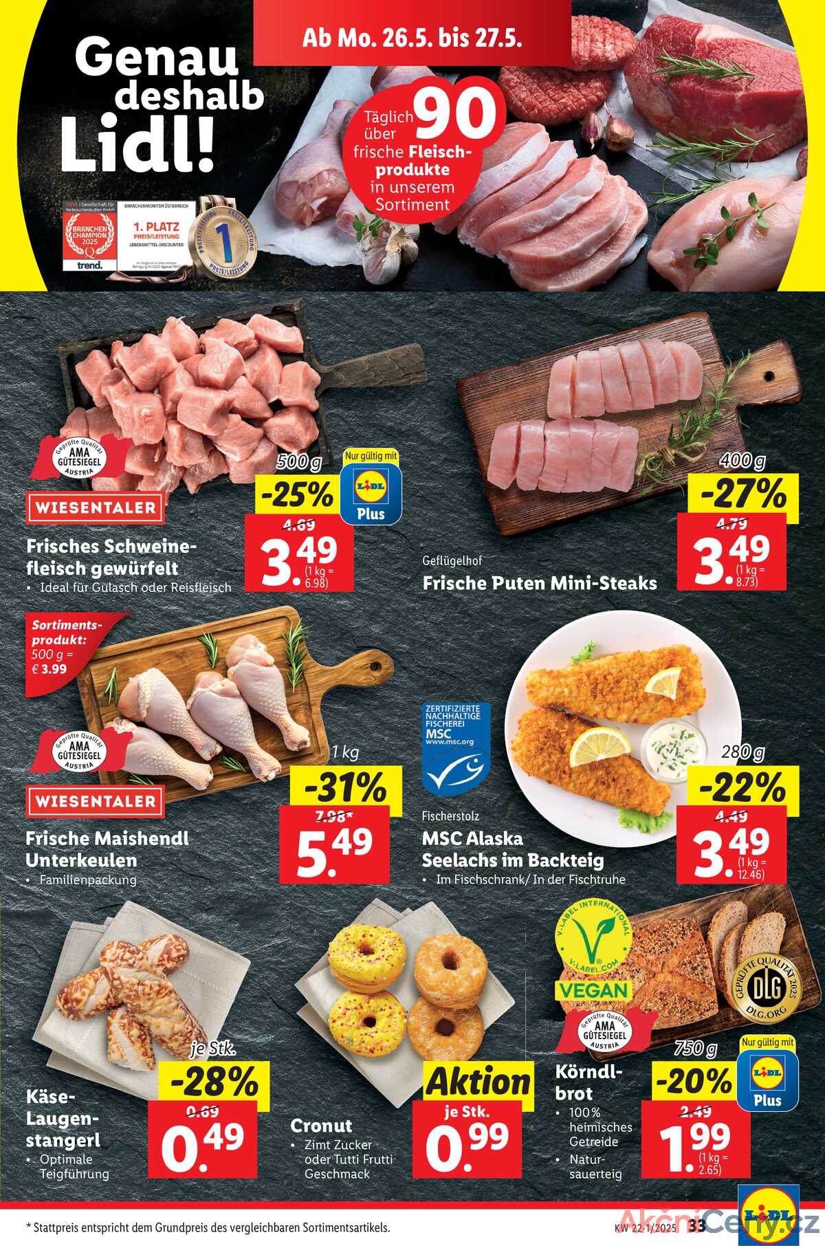 Leták Lidl Rakousko 22.5.-27.5.2025 strana 37