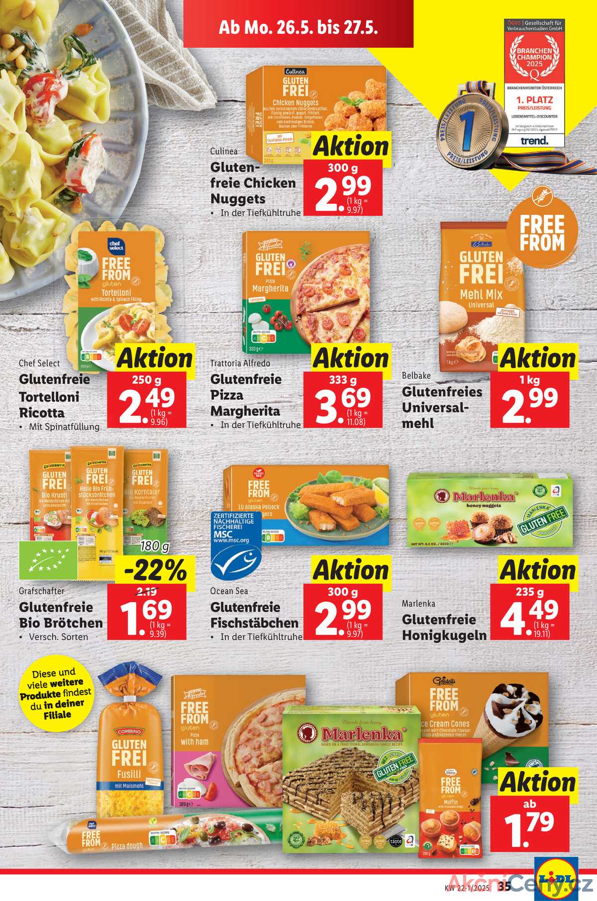 Leták Lidl Rakousko 22.5.-27.5.2025 strana 39