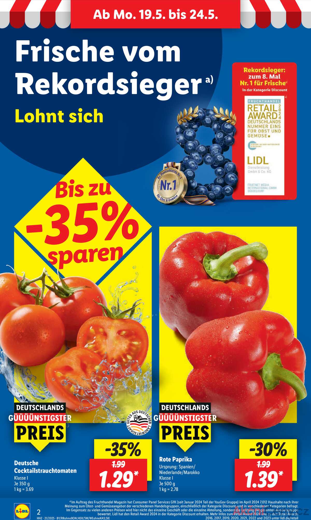 Leták Lidl Německo 19.5.-24.5.2025 strana 2