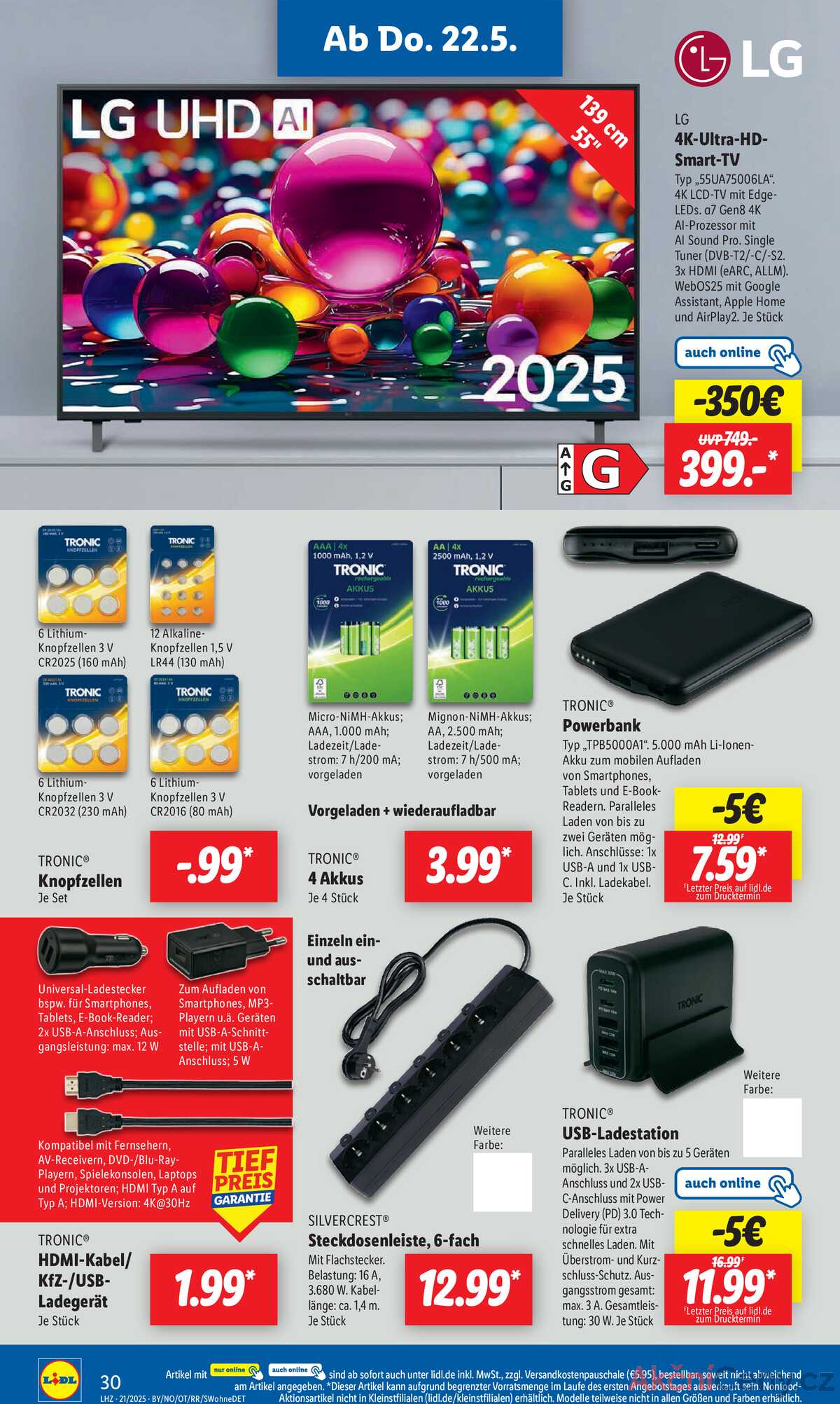 Leták Lidl Německo 19.5.-24.5.2025 strana 36