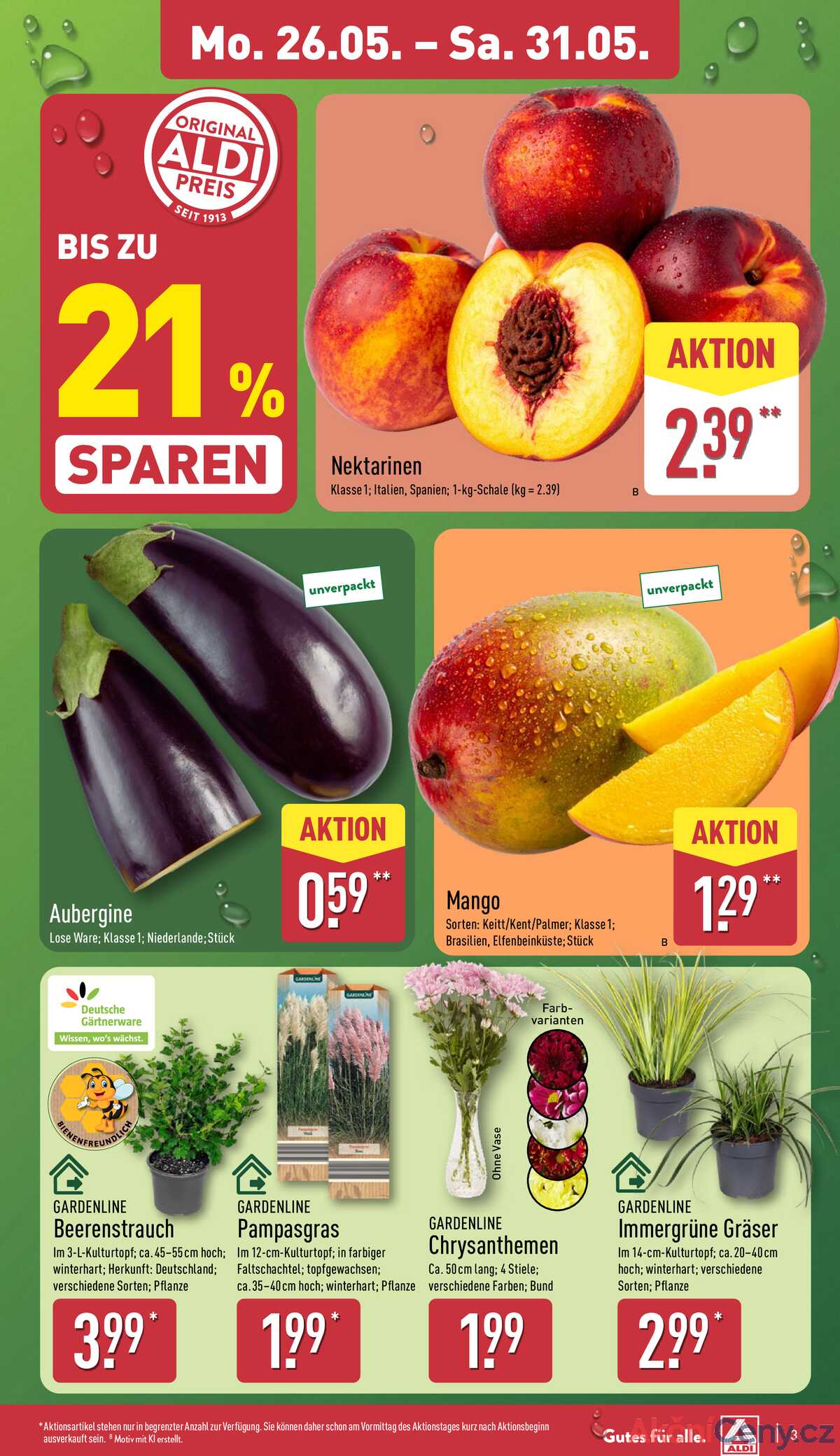 Leták ALDI Německo 26.5.-1.6.2025 strana 3