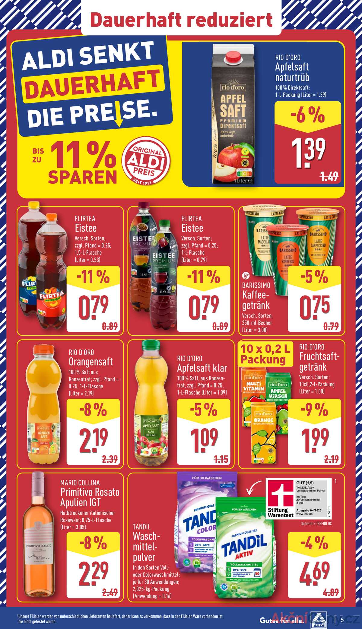 Leták ALDI Německo 26.5.-1.6.2025 strana 5