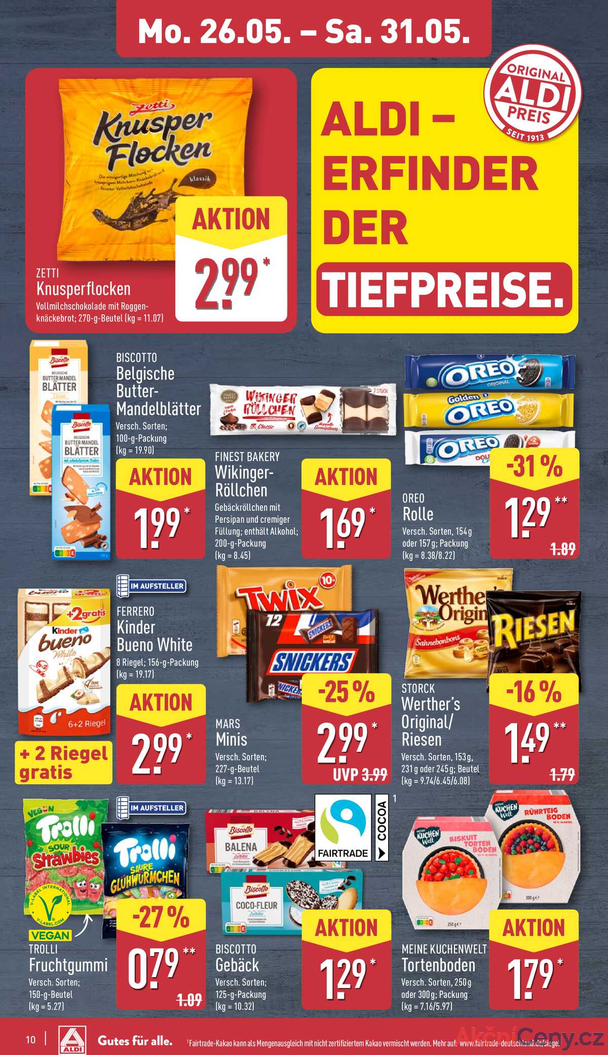 Leták ALDI Německo 26.5.-1.6.2025 strana 10