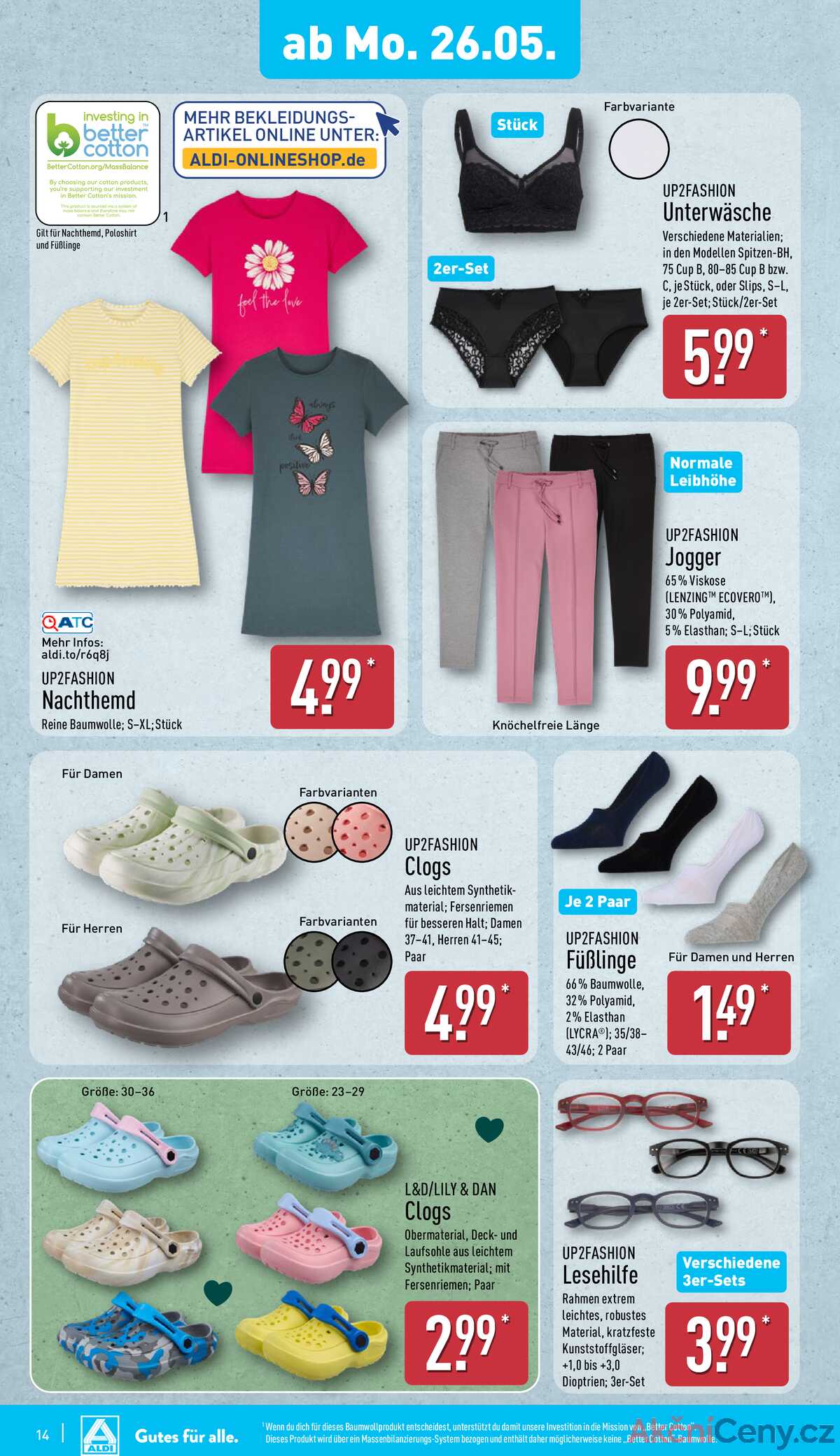 Leták ALDI Německo 26.5.-1.6.2025 strana 14