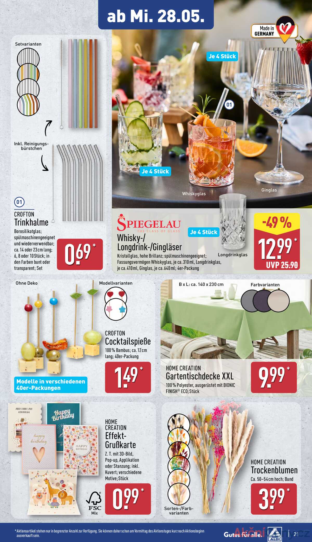 Leták ALDI Německo 26.5.-1.6.2025 strana 21
