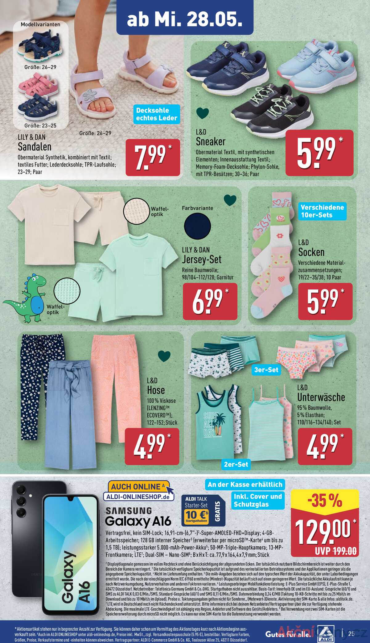 Leták ALDI Německo 26.5.-1.6.2025 strana 25