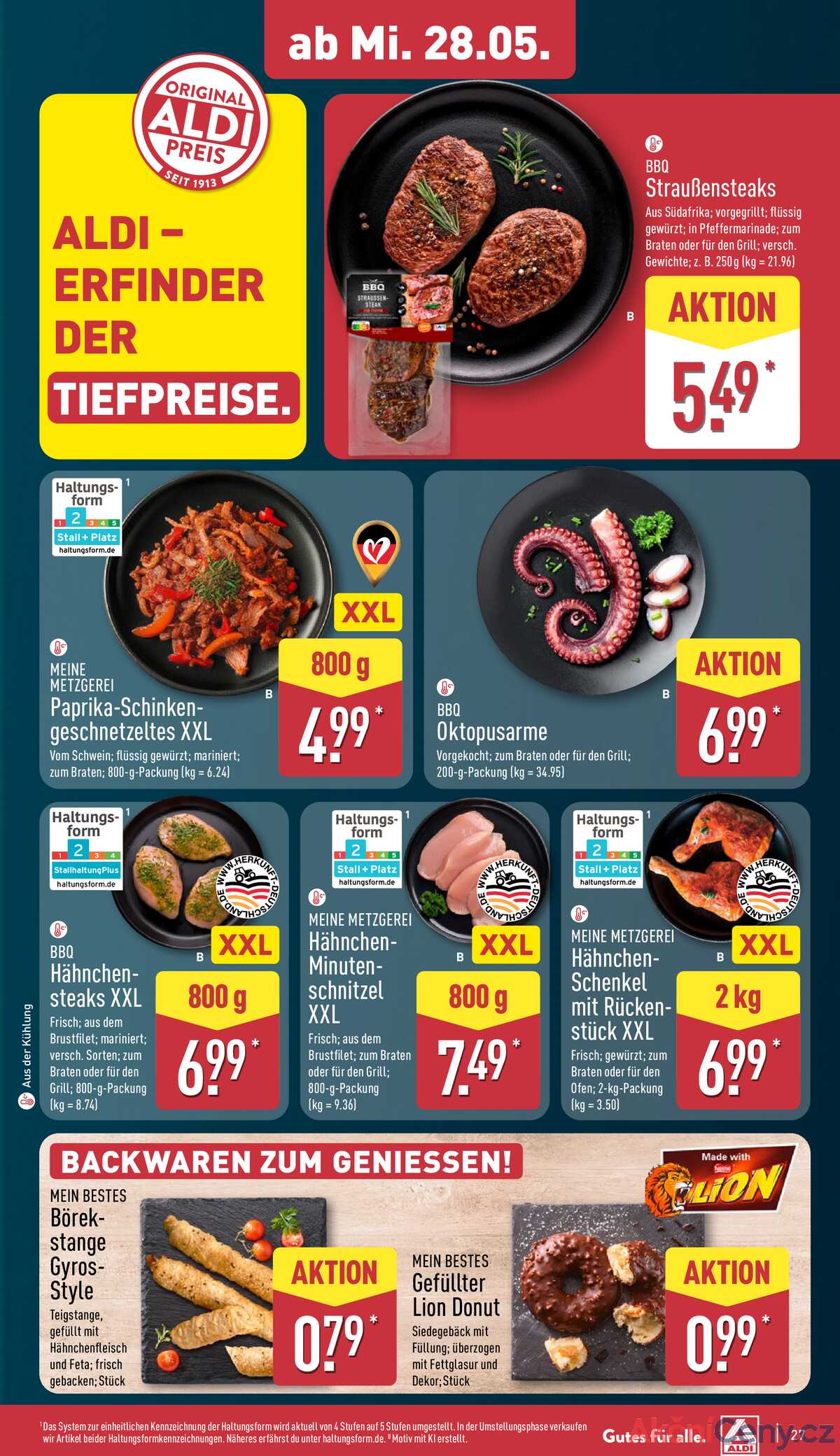 Leták ALDI Německo 26.5.-1.6.2025 strana 27