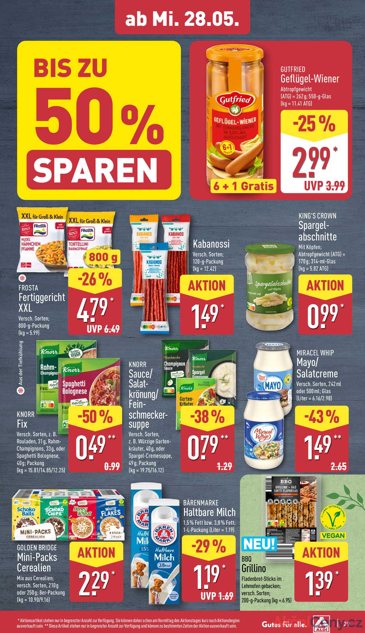 Leták ALDI Německo 26.5.-1.6.2025 strana 29