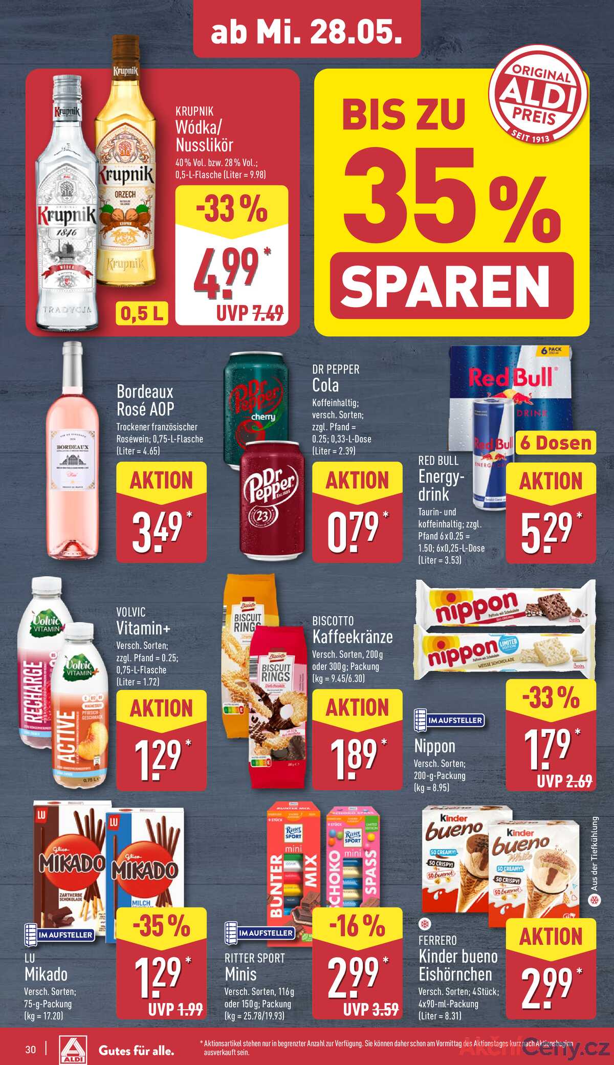 Leták ALDI Německo 26.5.-1.6.2025 strana 30