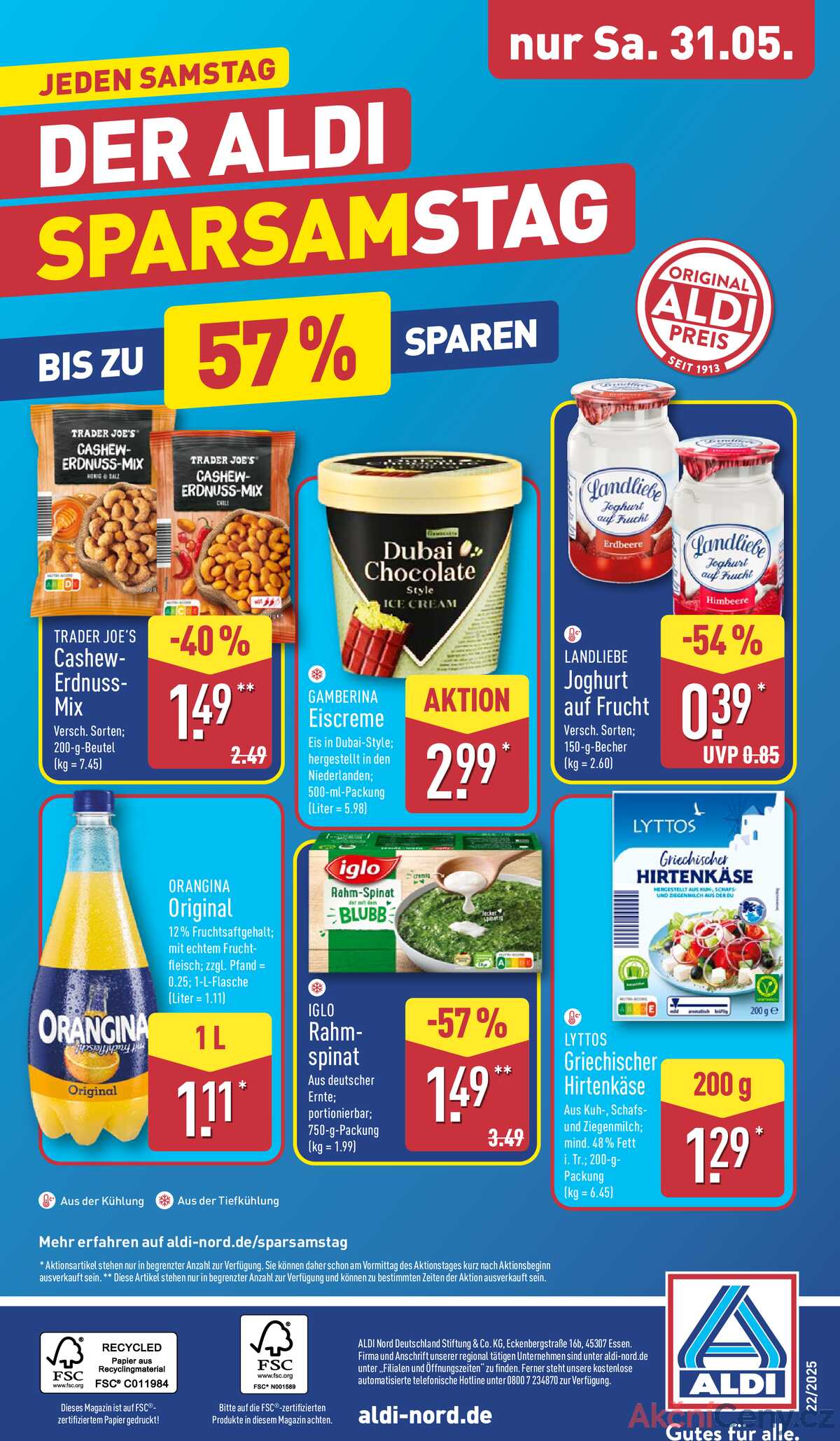 Leták ALDI Německo 26.5.-1.6.2025 strana 36