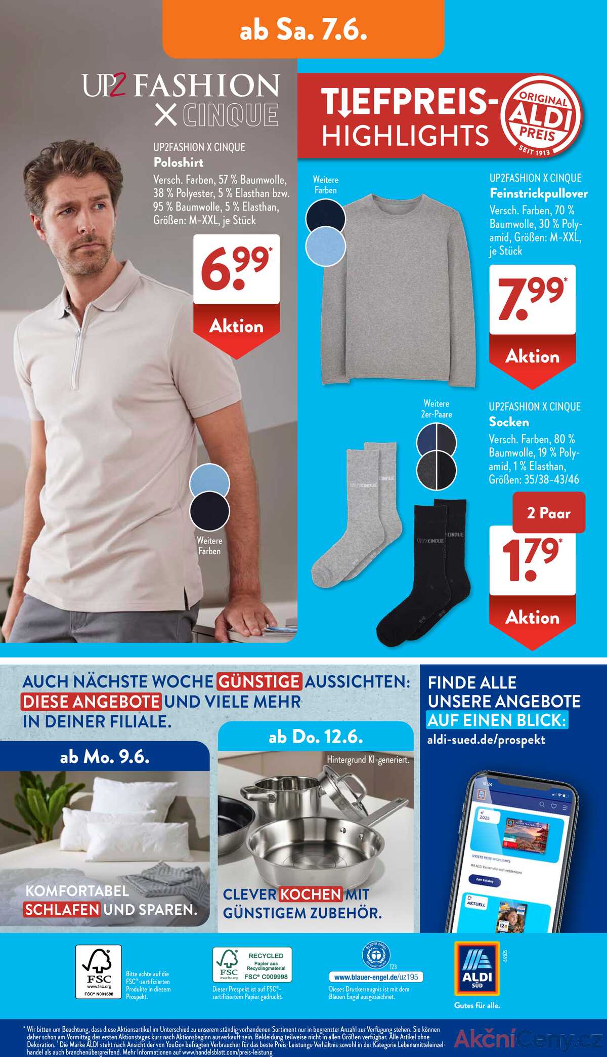 Leták ALDI SÜD Německo 2.6.-8.6.2025 strana 21
