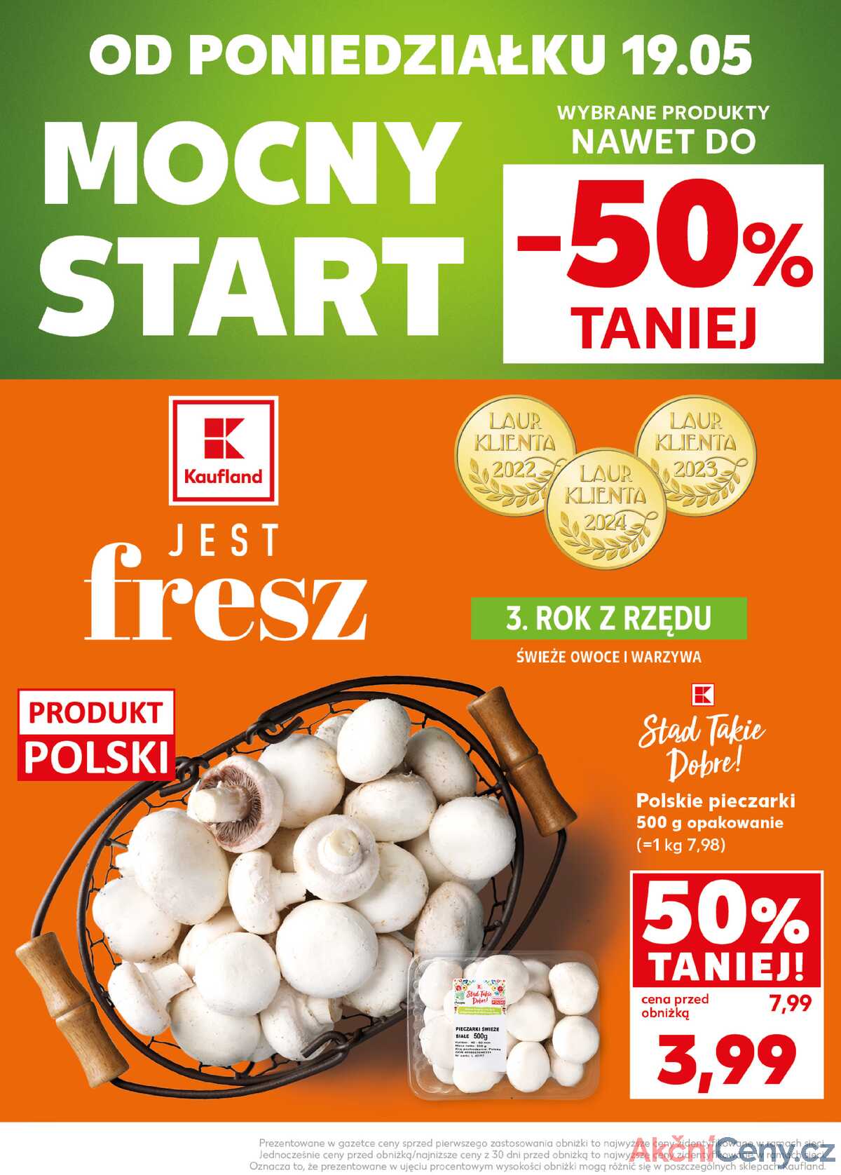 Leták Kaufland Polsko 19.5.-21.5.2025 - Silný start strana 2