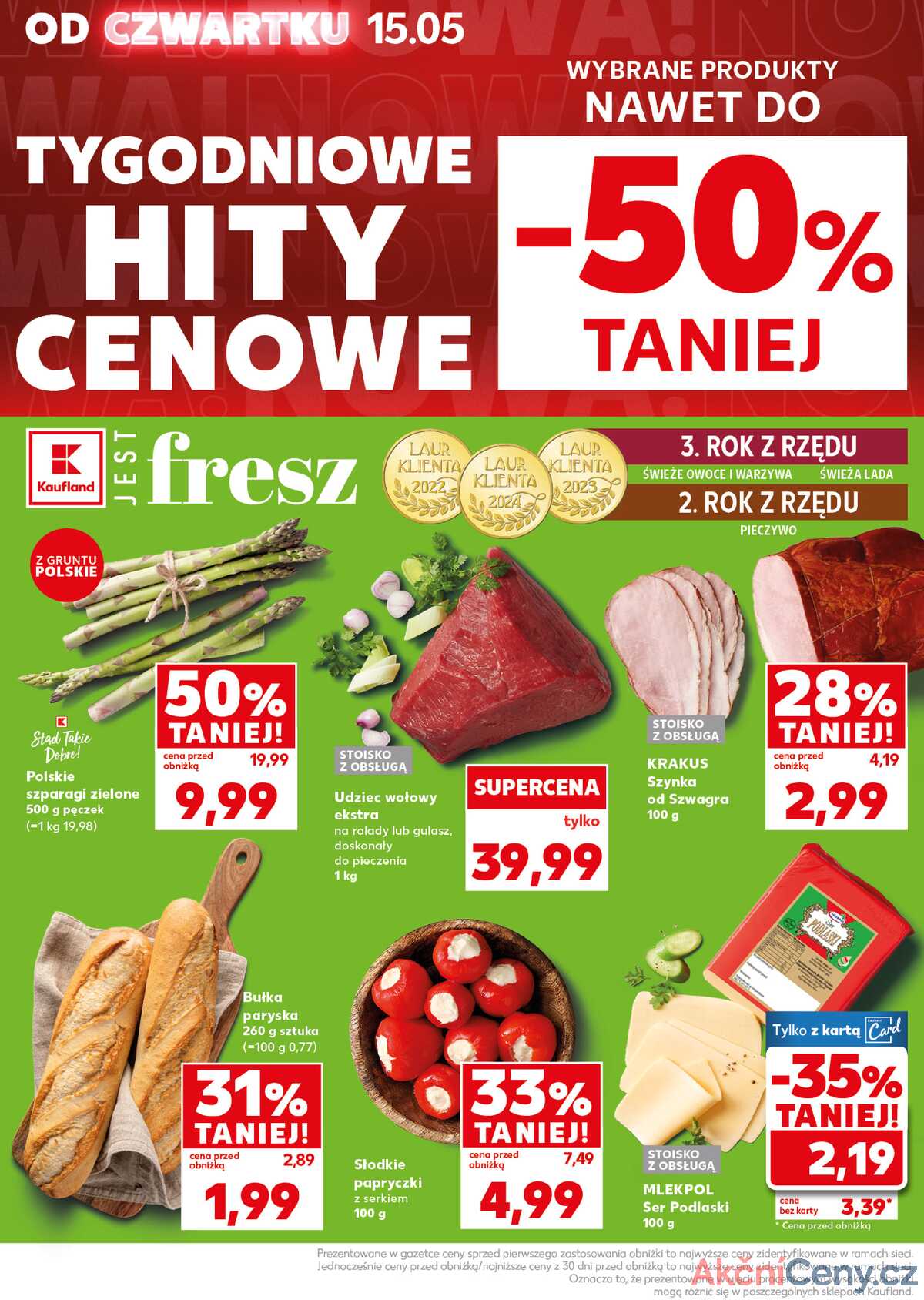 Leták Kaufland Polsko 19.5.-21.5.2025 - Silný start strana 6