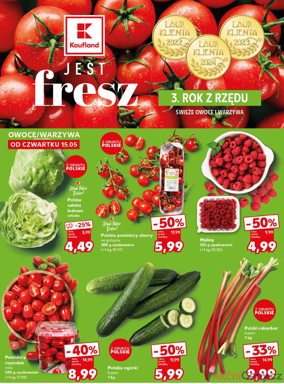 Leták Kaufland Polsko 19.5.-21.5.2025 - Silný start strana 12