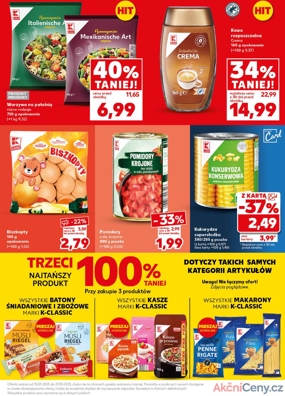 Leták Kaufland Polsko 19.5.-21.5.2025 - Silný start strana 21