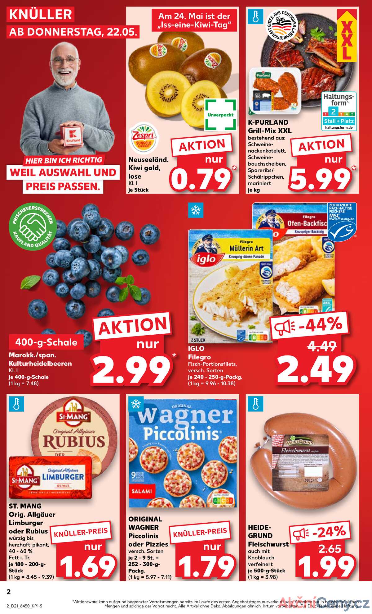Leták Kaufland Německo 22.5.-28.5.2025 strana 2