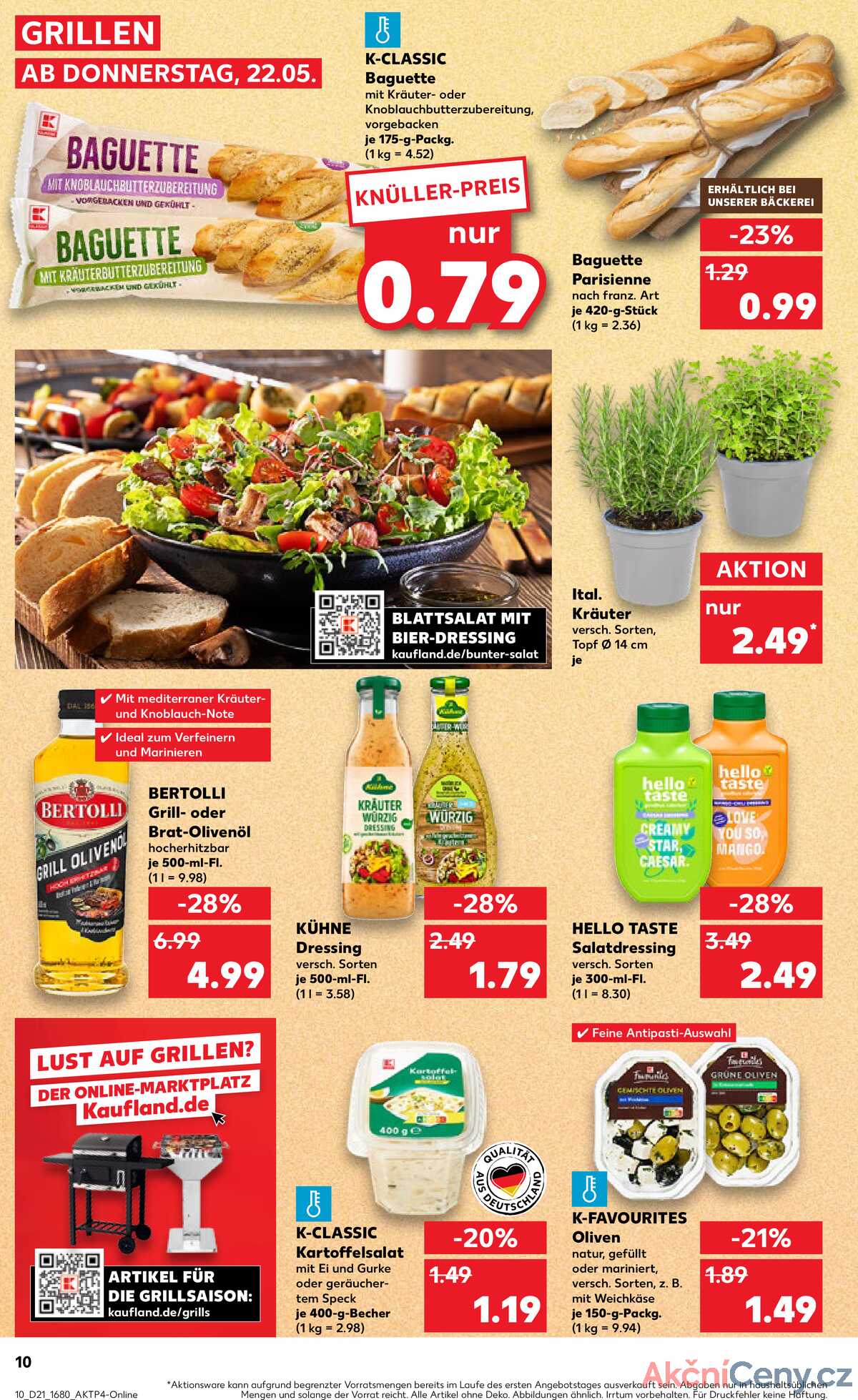 Leták Kaufland Německo 22.5.-28.5.2025 strana 10