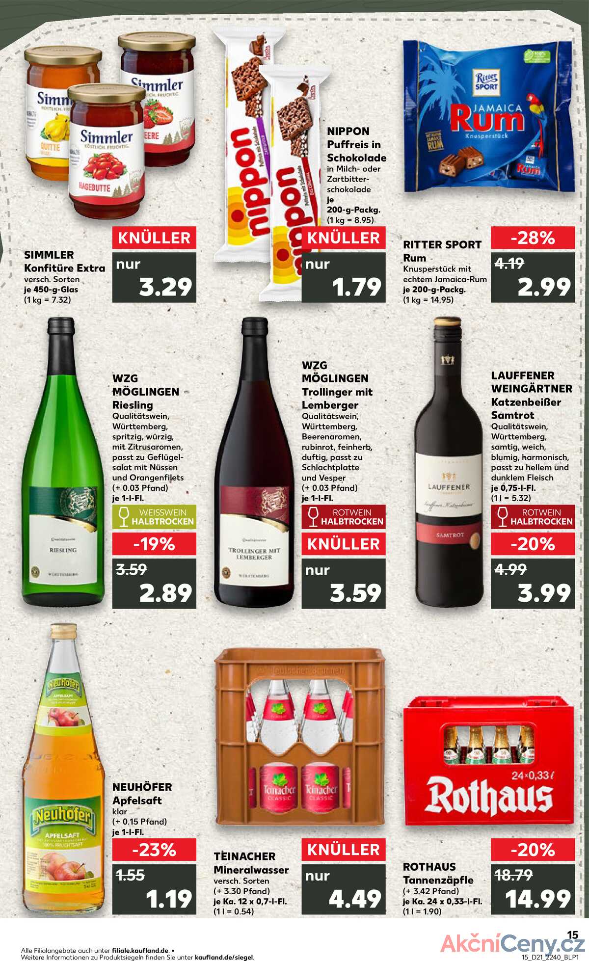 Leták Kaufland Německo 22.5.-28.5.2025 strana 15