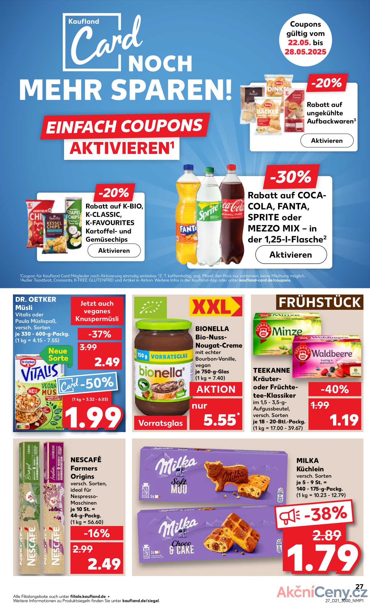 Leták Kaufland Německo 22.5.-28.5.2025 strana 27