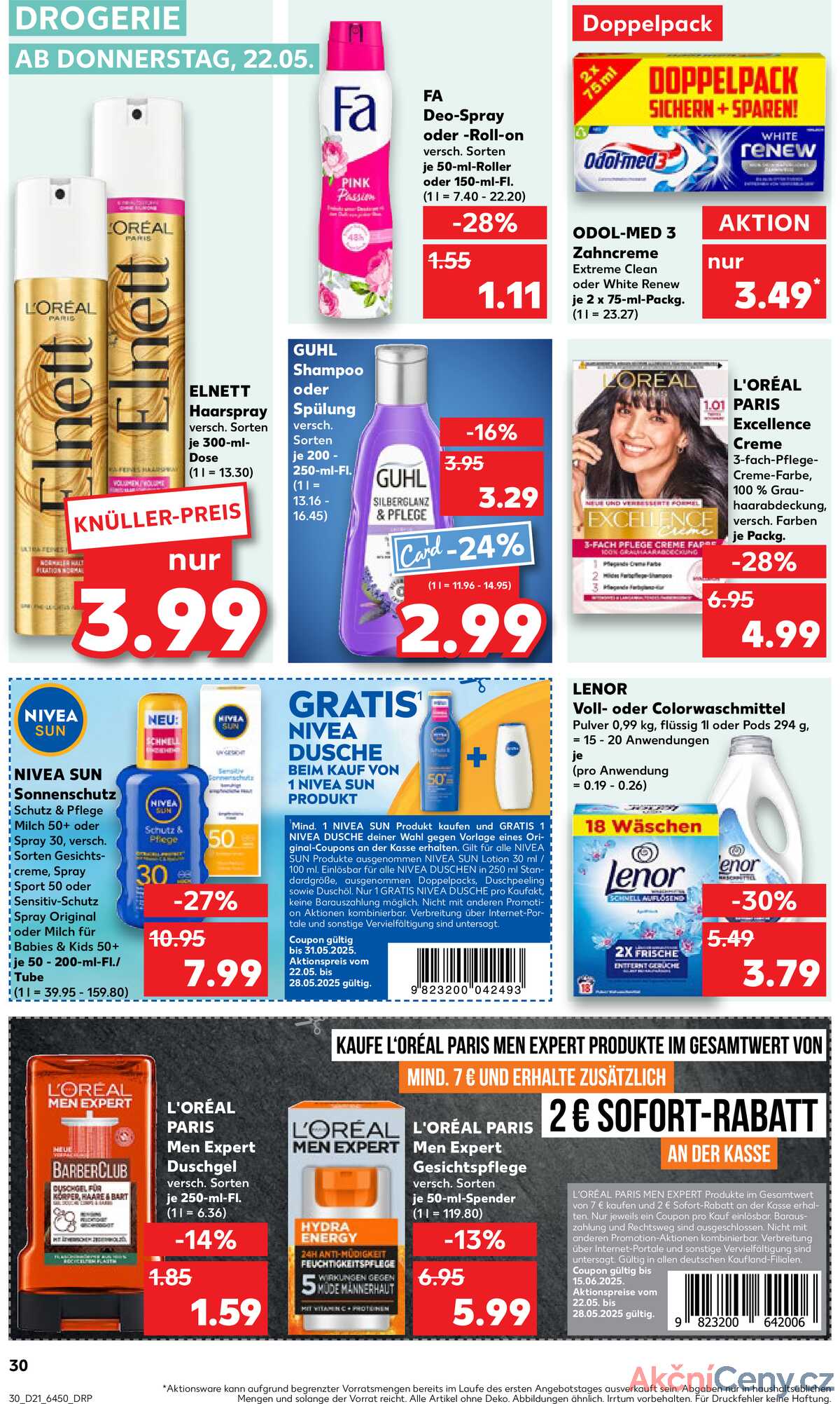 Leták Kaufland Německo 22.5.-28.5.2025 strana 30