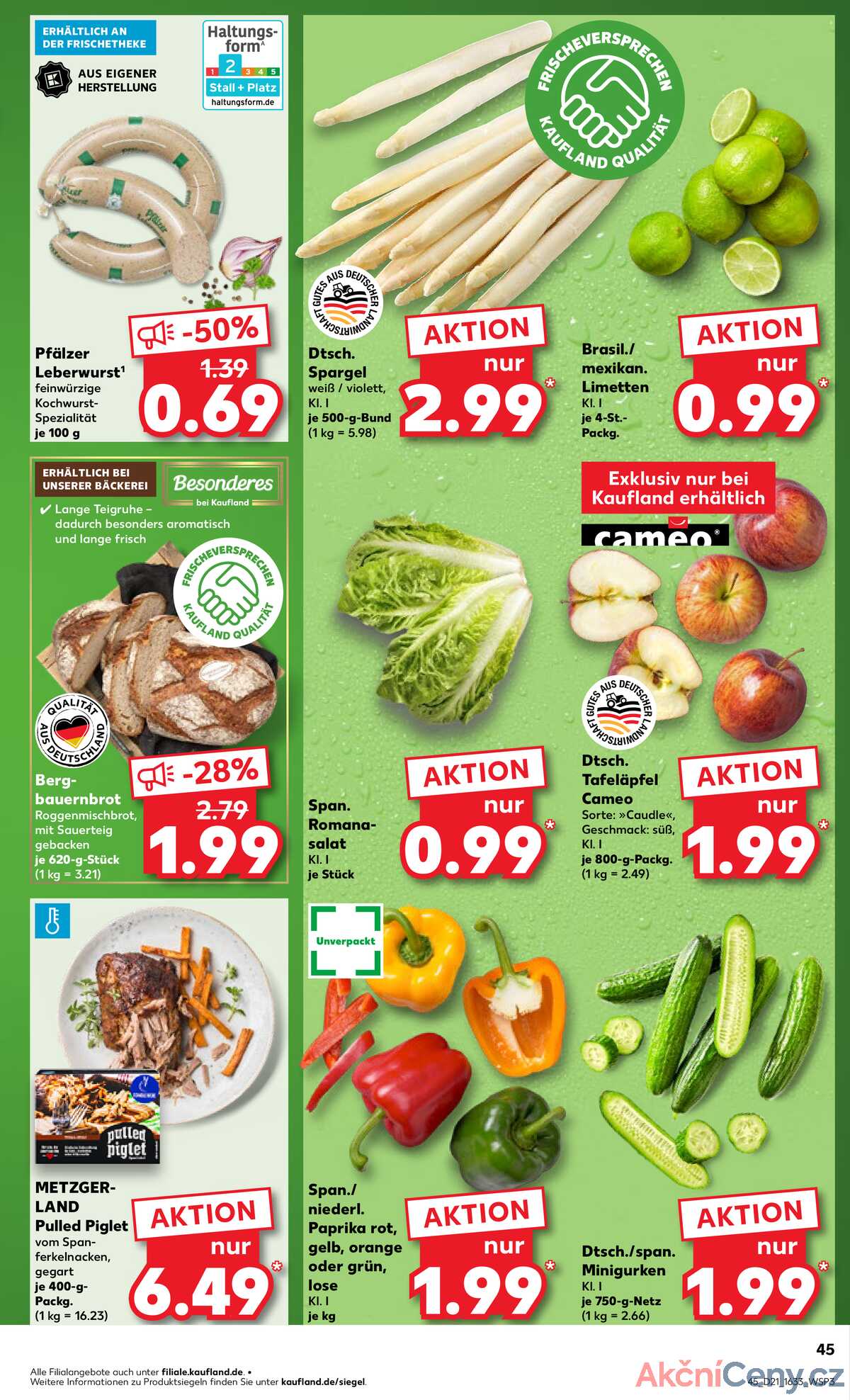 Leták Kaufland Německo 22.5.-28.5.2025 strana 45