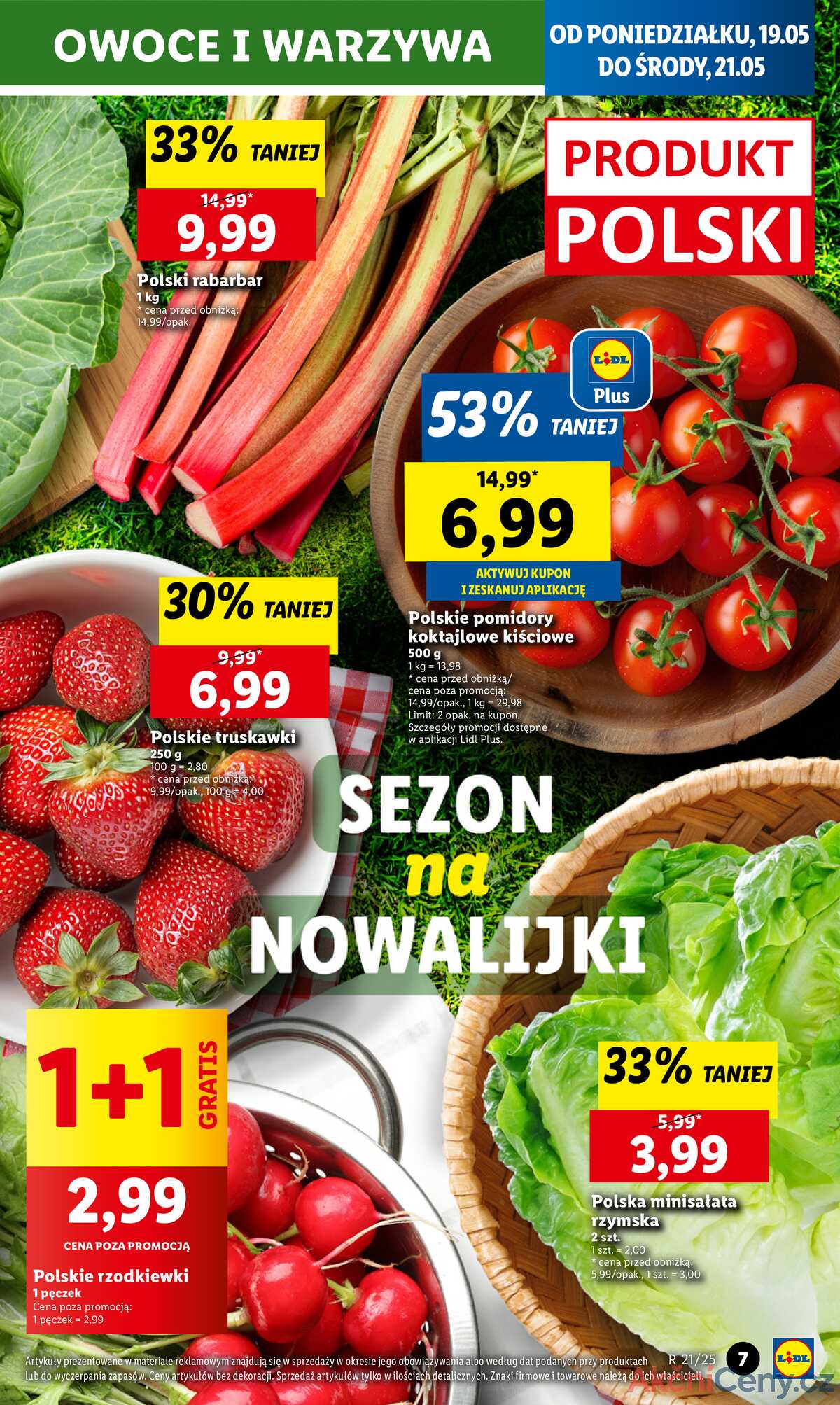 Leták Lidl Polsko 19.5.-21.5.2025 strana 7