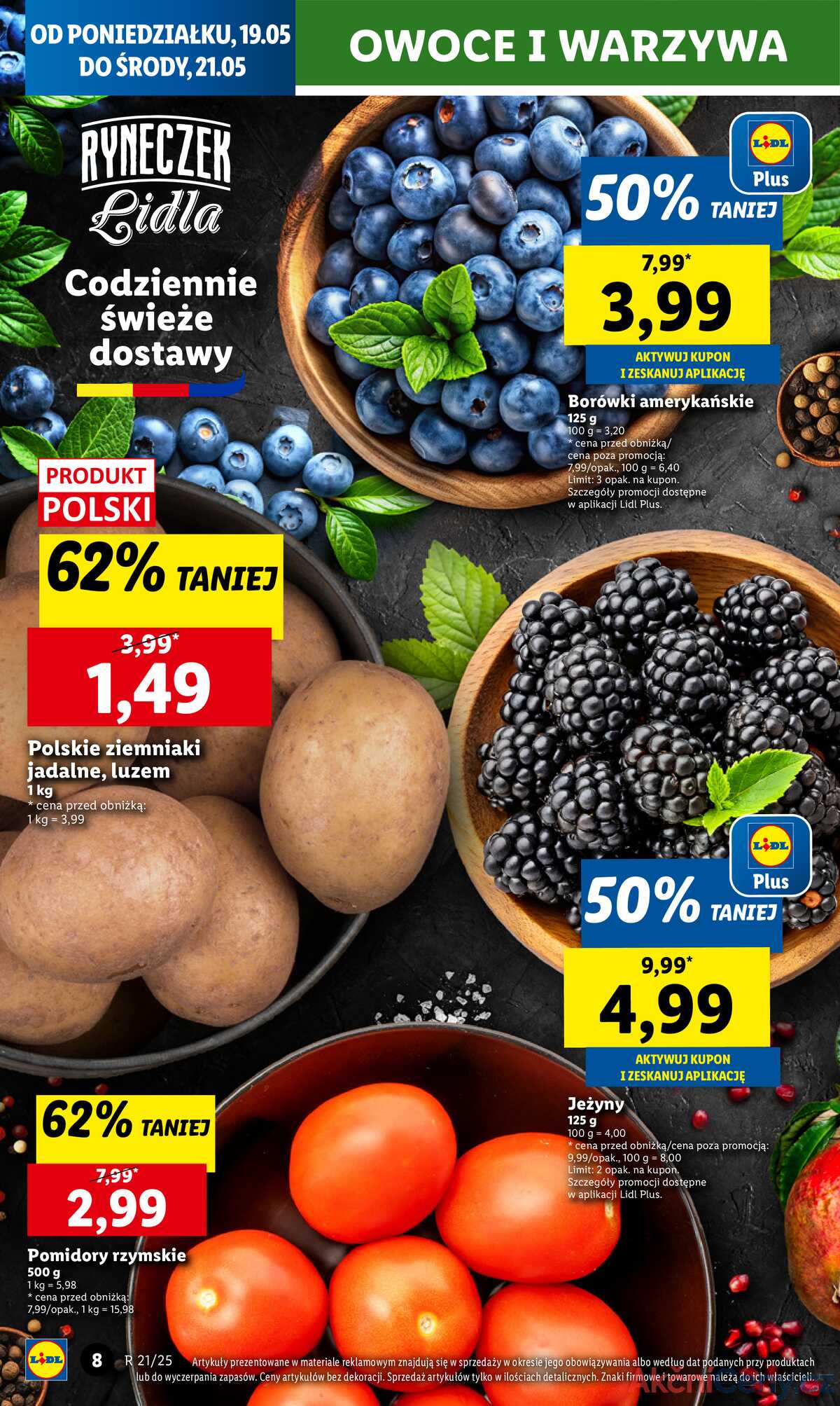 Leták Lidl Polsko 19.5.-21.5.2025 strana 8