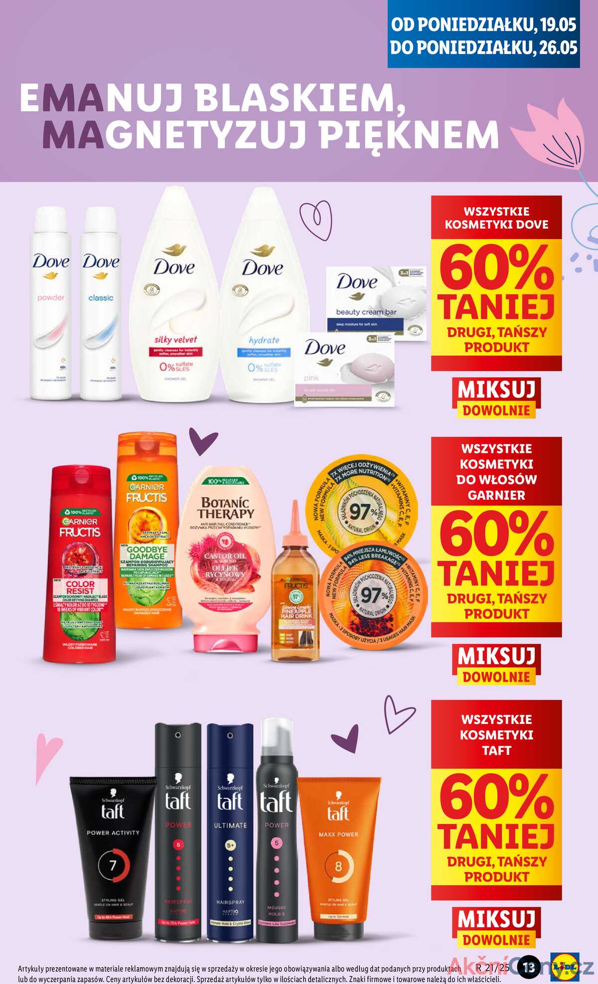 Leták Lidl Polsko 19.5.-21.5.2025 strana 13